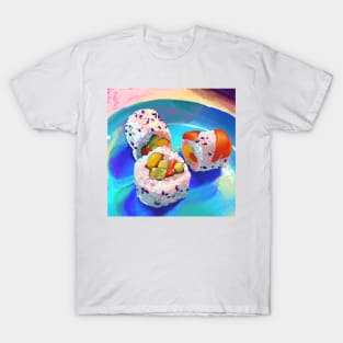 Sushi time and feeling fine T-Shirt